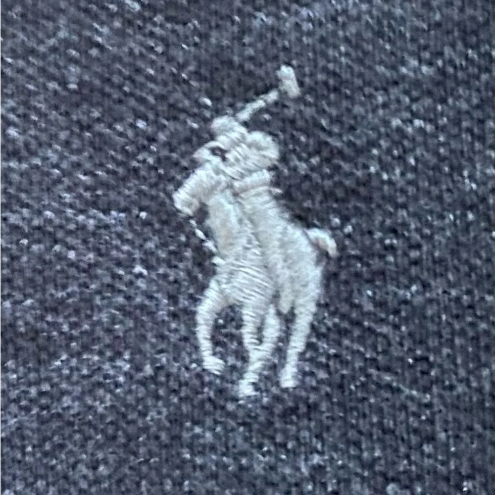 Polo Ralph Lauren‎ Men’s Sz Medium Custom Slim Fit Merled Dark Gray Polo